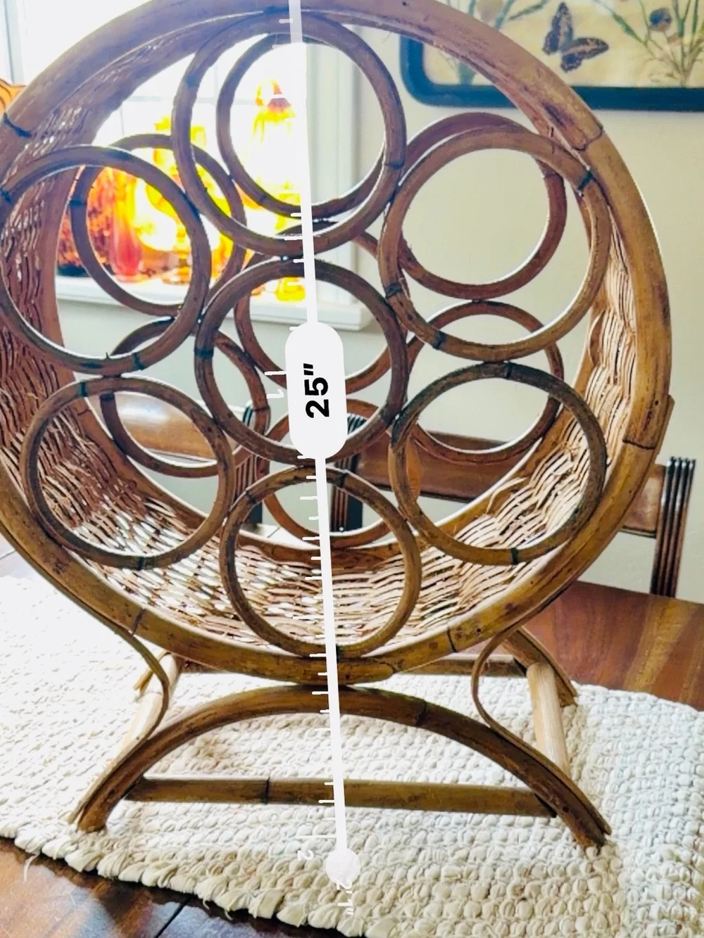 Vintage handcrafted round